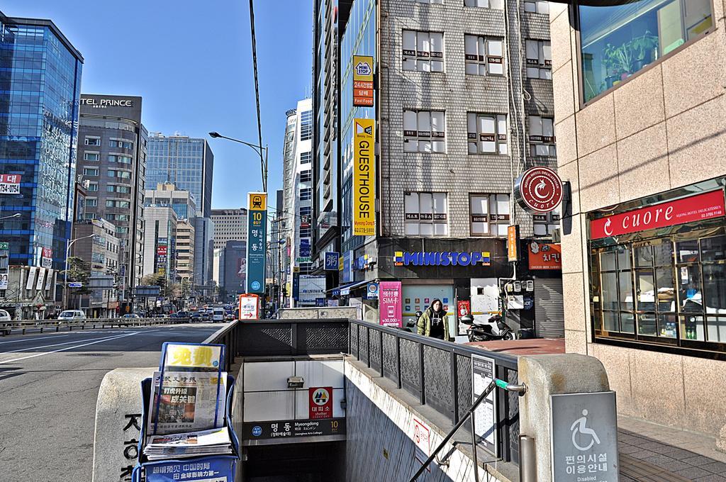 Guesthouse Myeongdong Séoul Extérieur photo